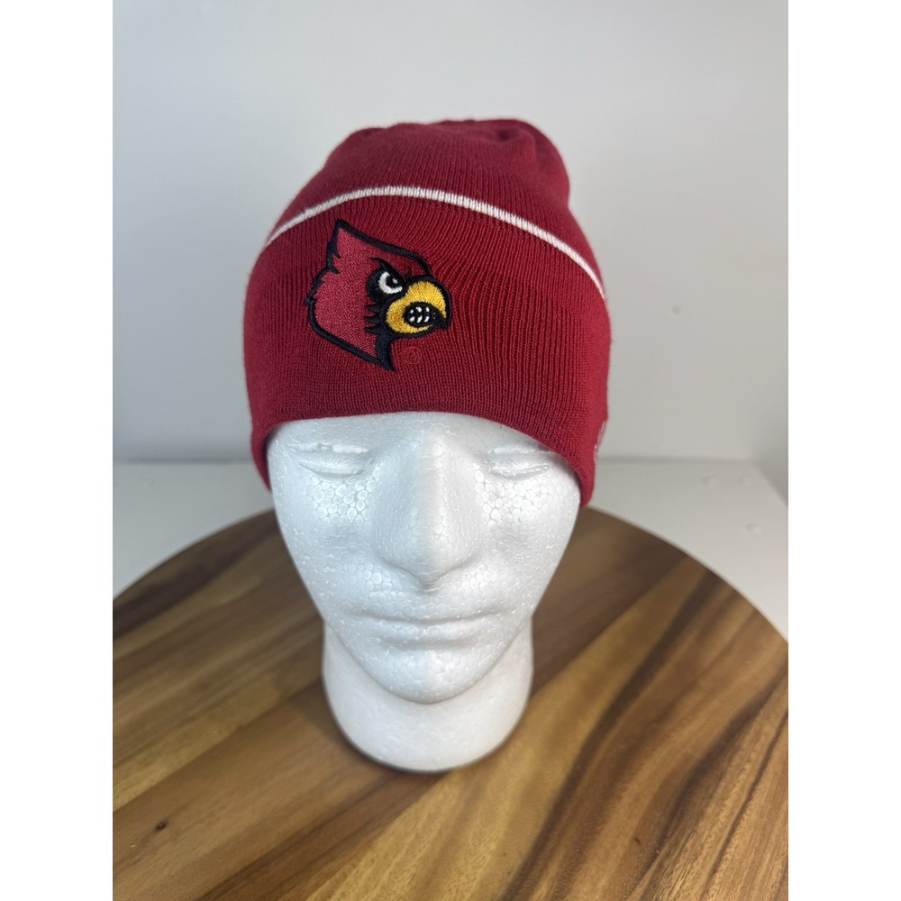 Louisville Cardinals Beanie Cap Hat Men/Women One Size Officially Licensed